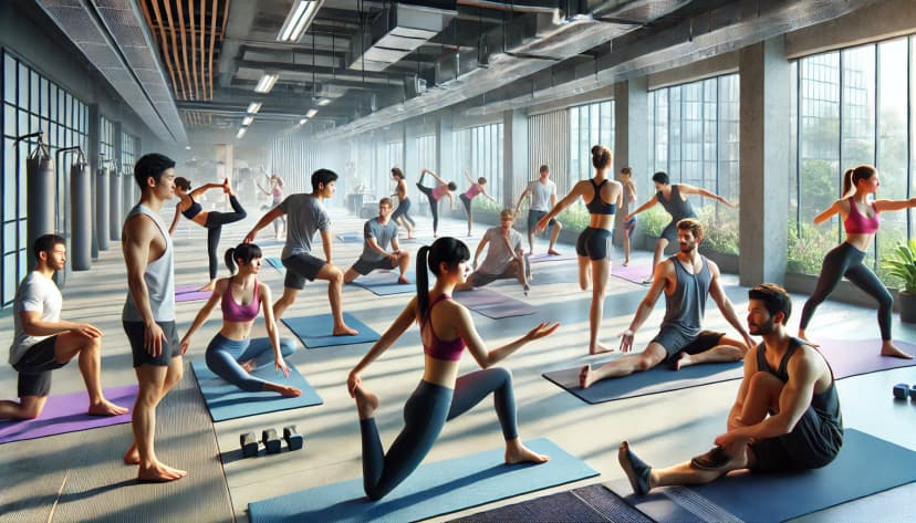 豊富なグループクラスの提供